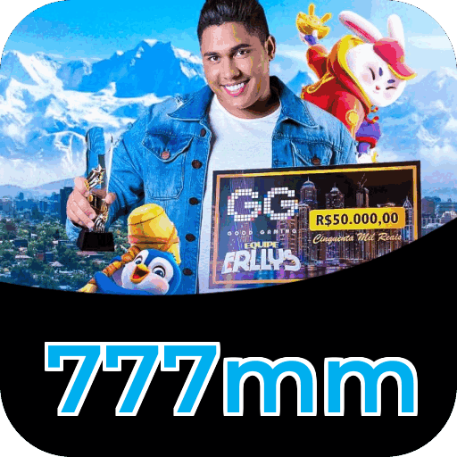 Passo a passo visual mostrando processo de download e instalação do aplicativo 777mm